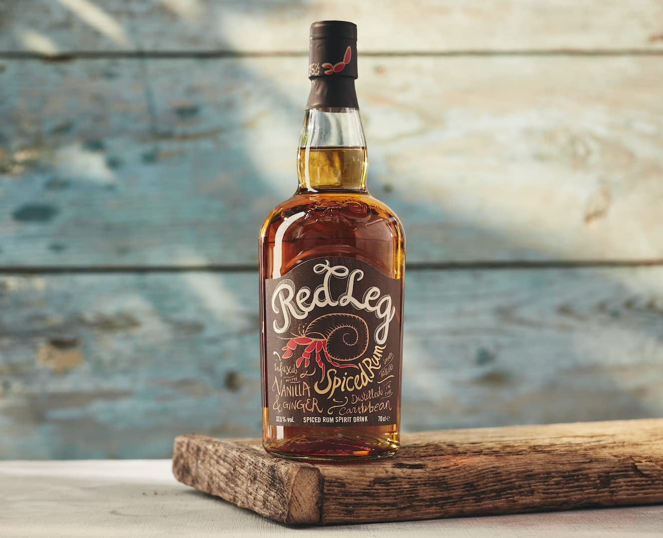 RedLeg Banana Rum - Premium aged Caribbean rum infused with banana, 70cl & Spiced Rum, 70 cl - Craft & Spiced Rum Box