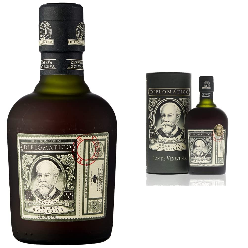 Diplomatico Reserva Exclusiva Rum, 35 cl - Craft & Spiced Rum Box