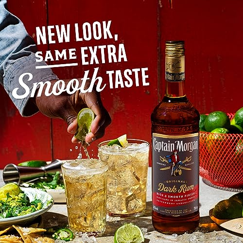 Captain Morgan Rum, 70cl - Craft & Spiced Rum Box