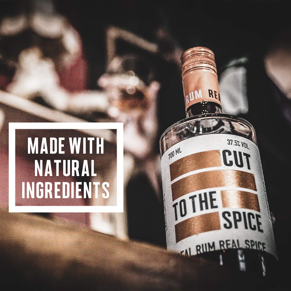 CUT RUM Spiced, 70 cl - Craft & Spiced Rum Box