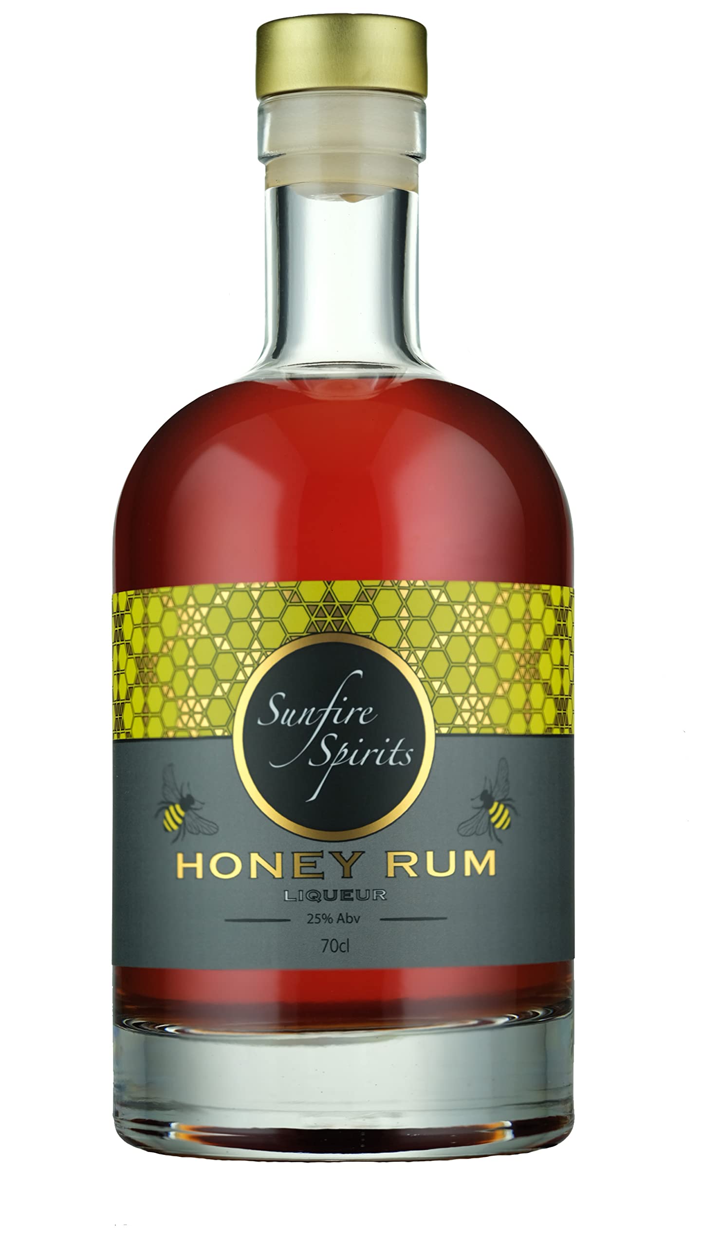 Sunfire Spirits Honey Rum Liqueur 70cl - Craft & Spiced Rum Box