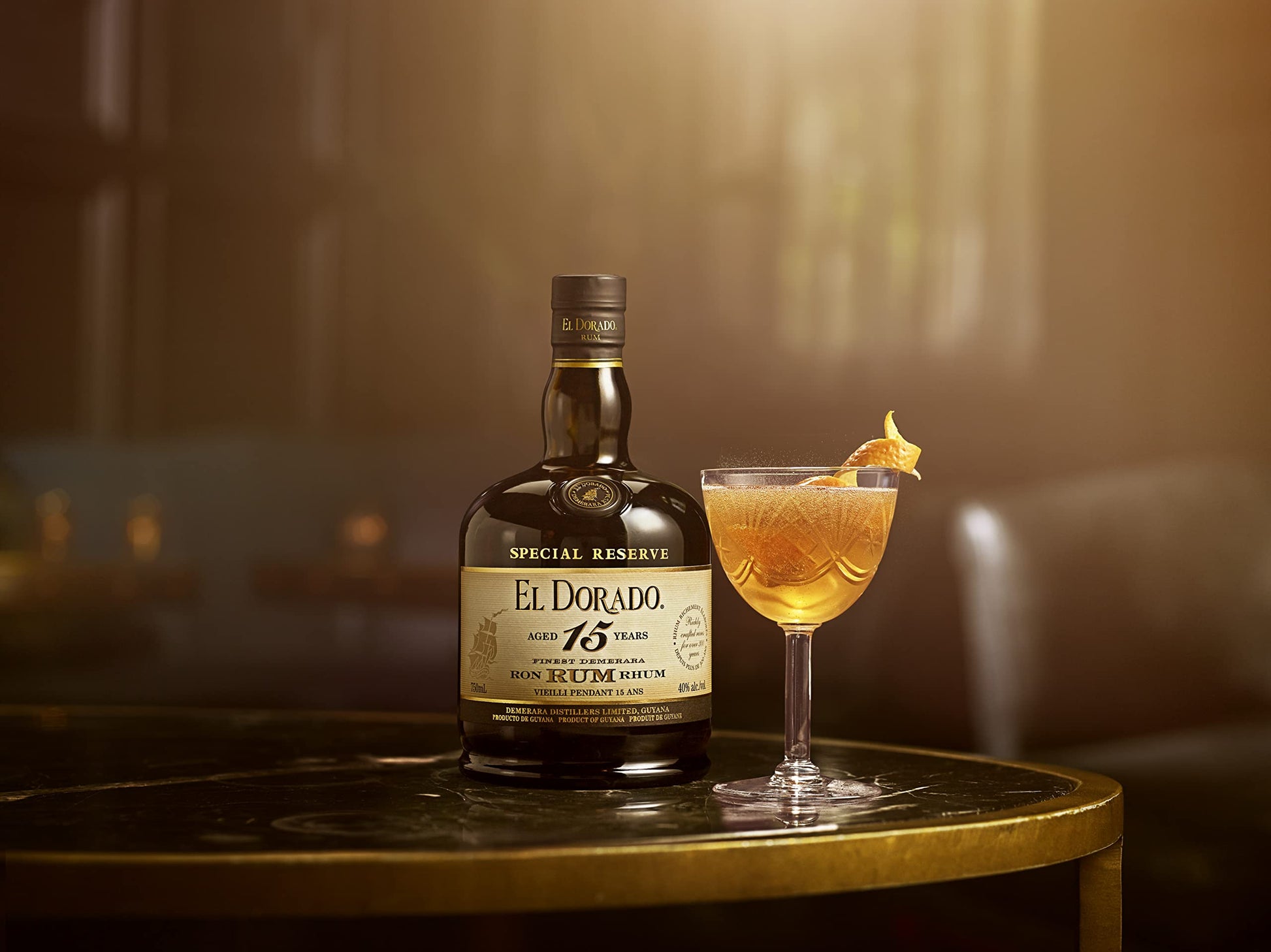 El Dorado Special Reserve 21 year Old Rum, 70 cl - Aged for 2 Years - Flavours of Tropical Fruit and Coffee - Perfect for Sipping & 15 Year Old Special Reserve Rum - Craft & Spiced Rum Box
