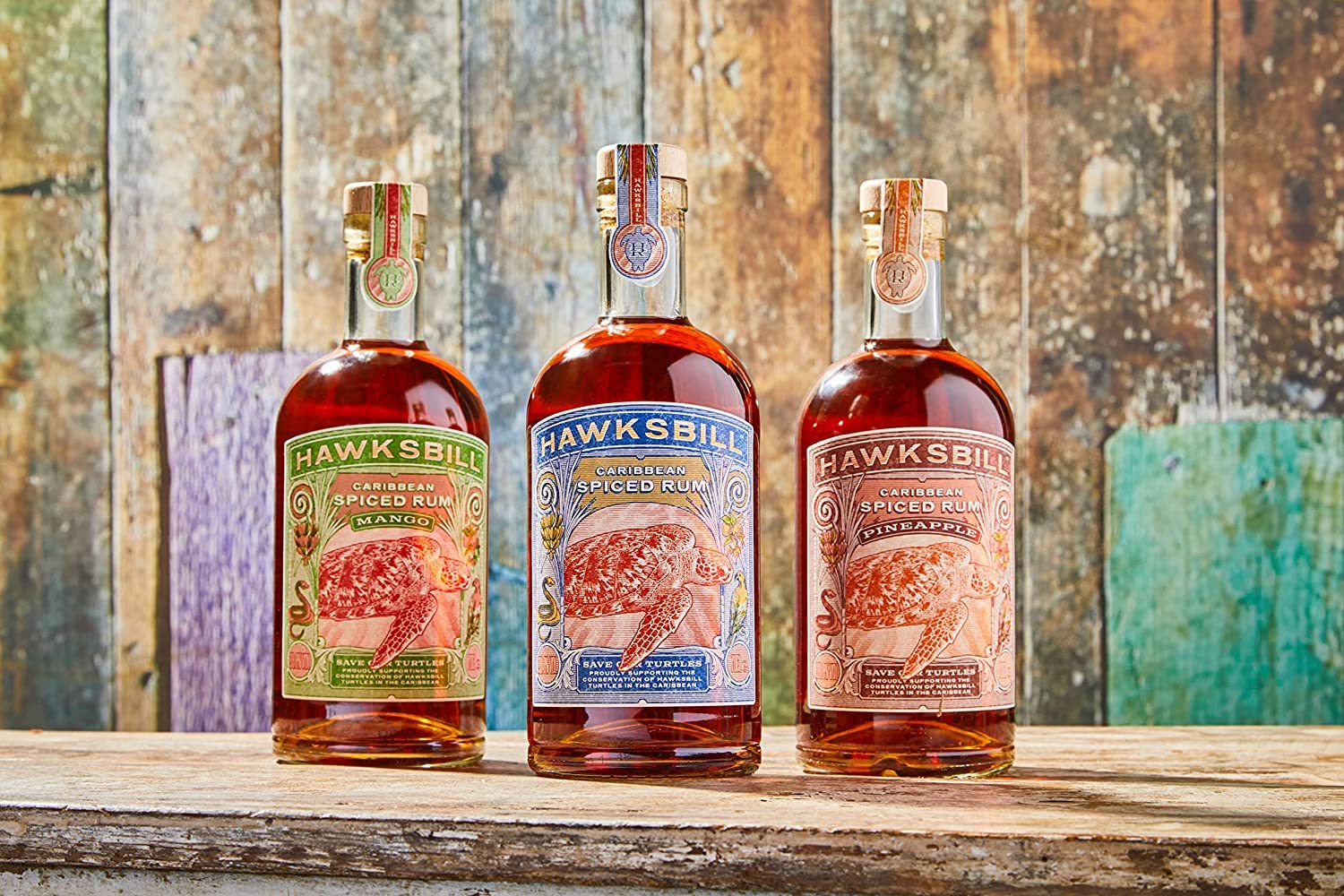 Hawksbill Spiced Rum Collection Set - Craft & Spiced Rum Box