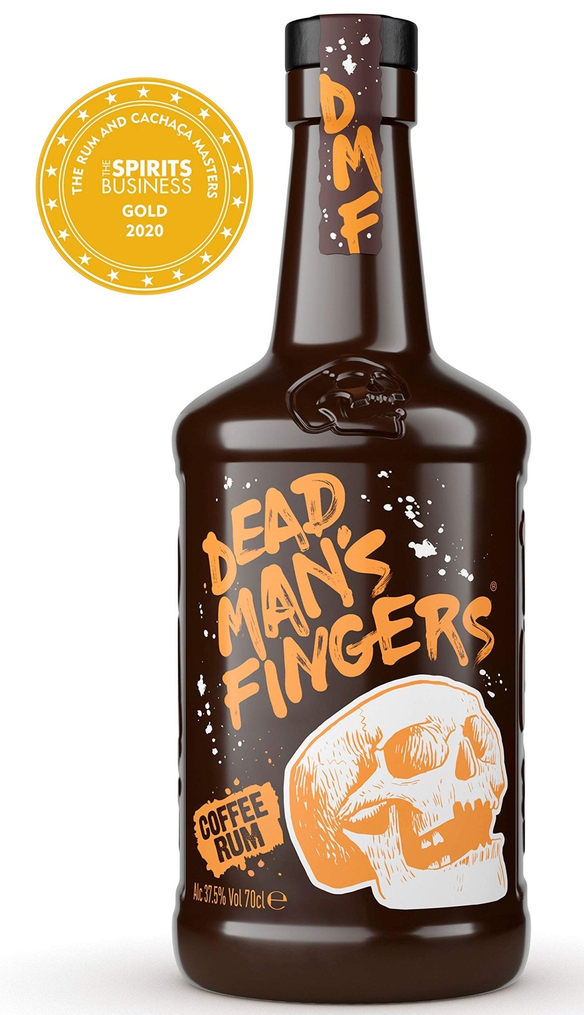 Dead Man's Fingers Coffee Rum 70cl & Dead Man's Fingers White Rum, 70cl - Craft & Spiced Rum Box