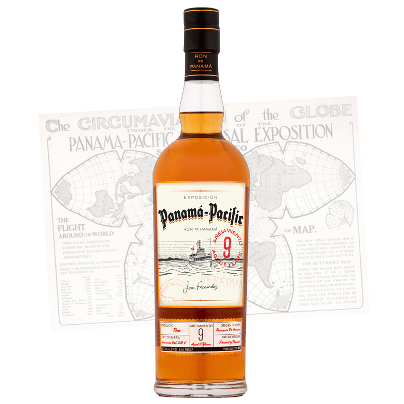Panama Pacific 9 Year Old Rum - Craft & Spiced Rum Box