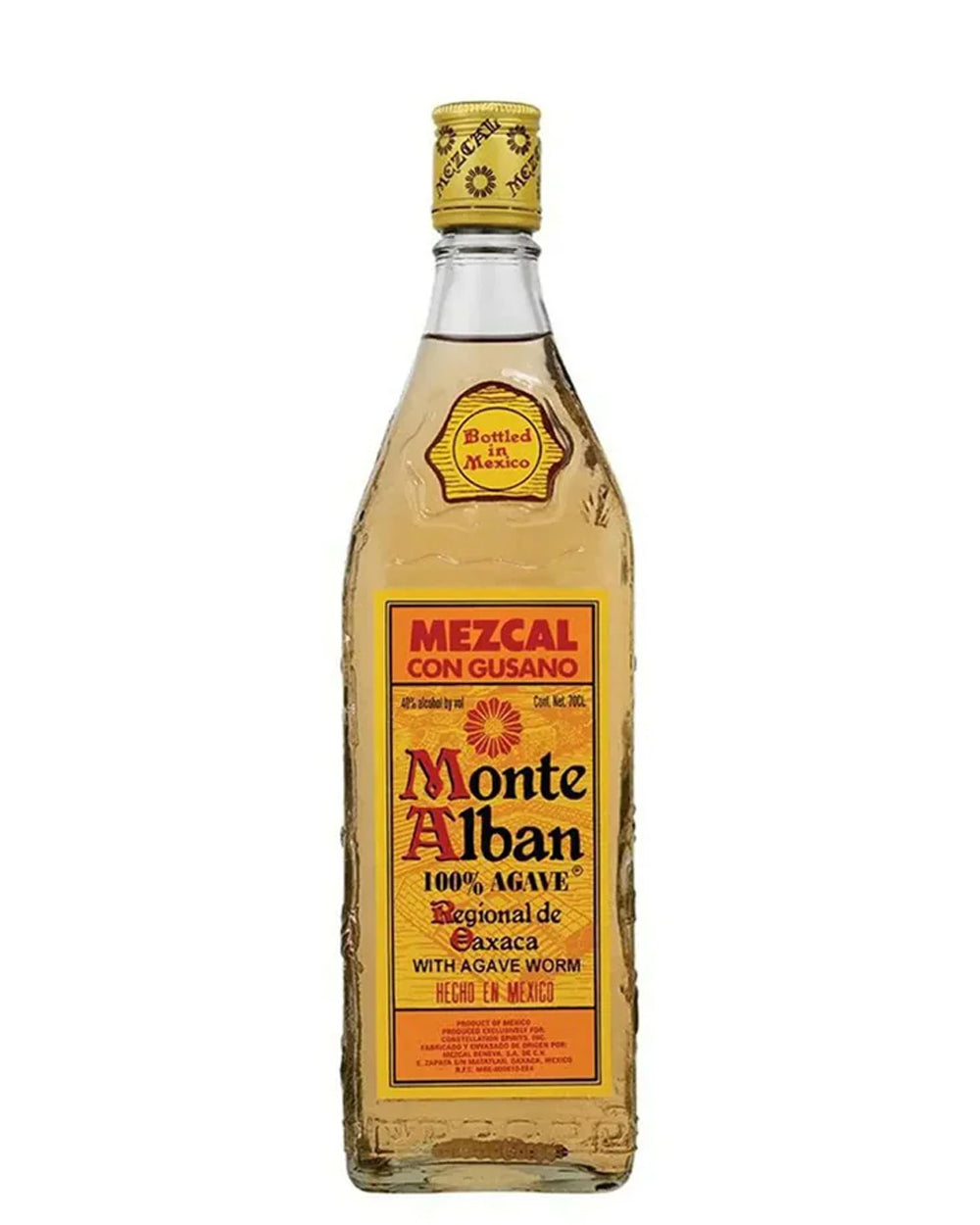 Monte Alban Mezcal with Agave Worm 70cl