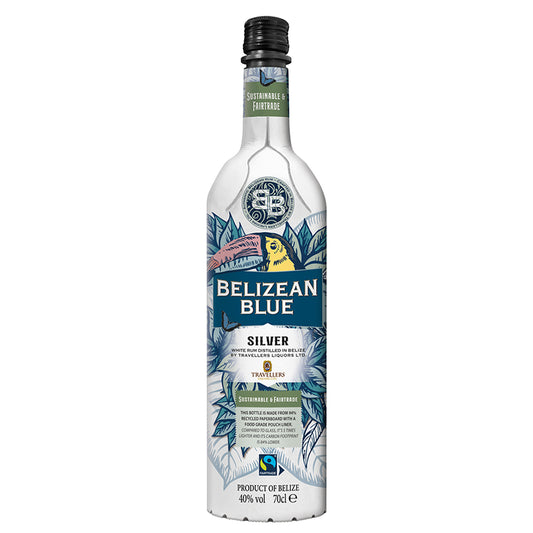 Belizean Blue Silver White Rum