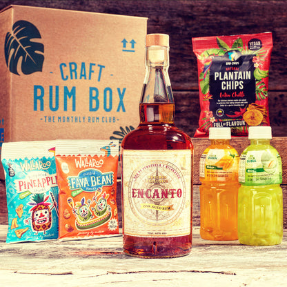 July's Craft Rum Box - Encanto Reserva Exclusiva 5yo Rum - Spiced Rum Box