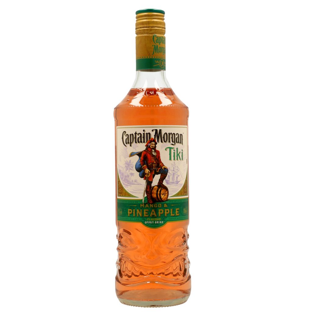 Captain Morgan Tiki Mango & Pineapple Spiced Rum 70cl 25%