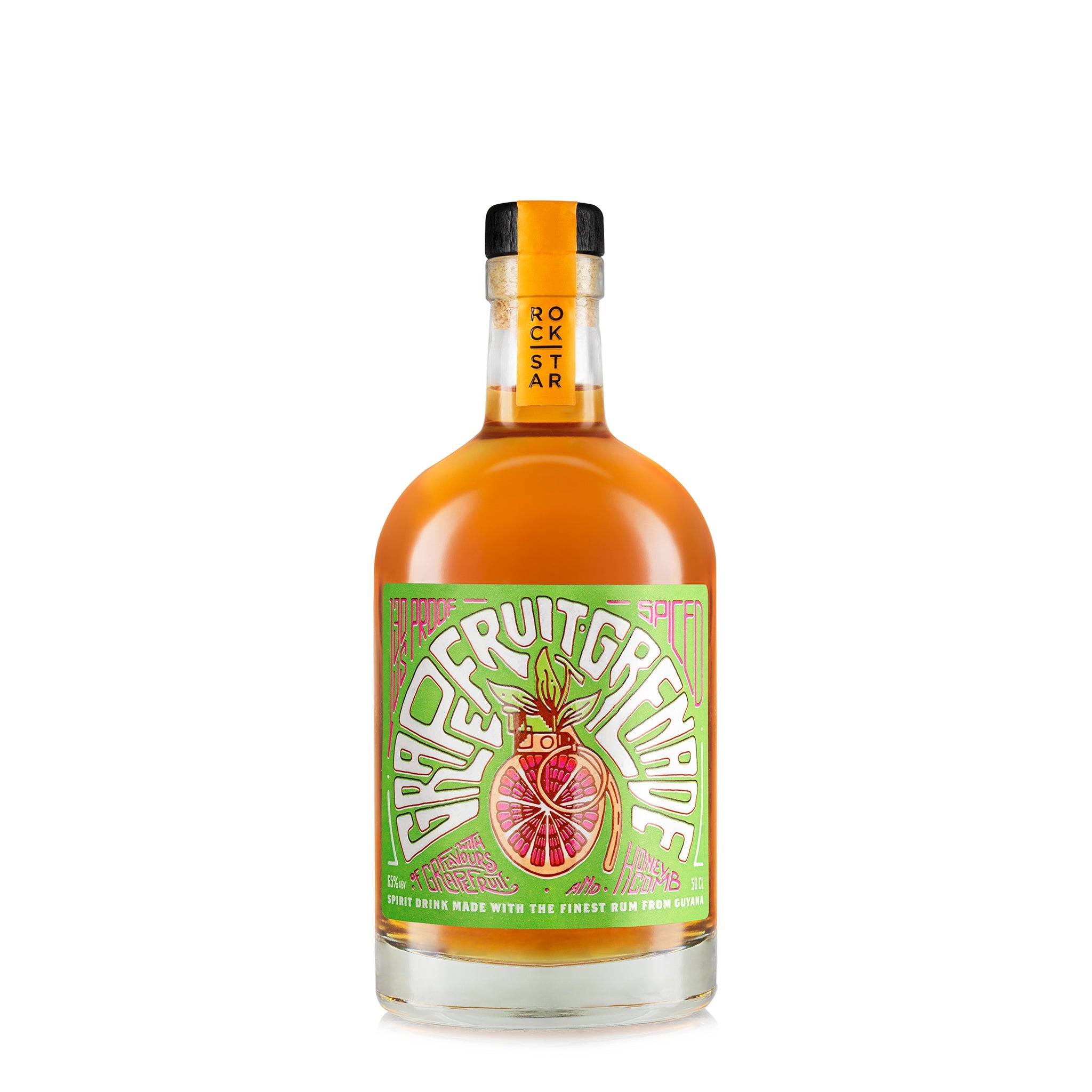 Grapefruit Grenade Grapefruit & Honeycomb Overproof Spiced Rum