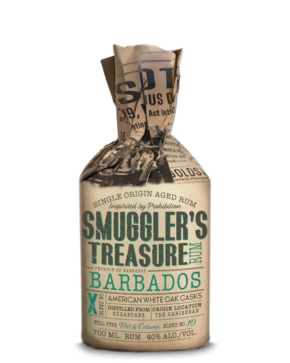 Smuggler's Treasure - Barbados Rum - Craft & Spiced Rum Box
