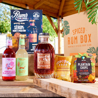 September's Spiced Rum Box - Serum Mamie Panama Rum 40%