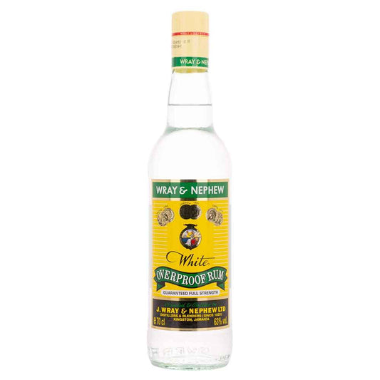 Wray & Nephew Overproof Rum 70cl 63% - Craft & Spiced Rum Box