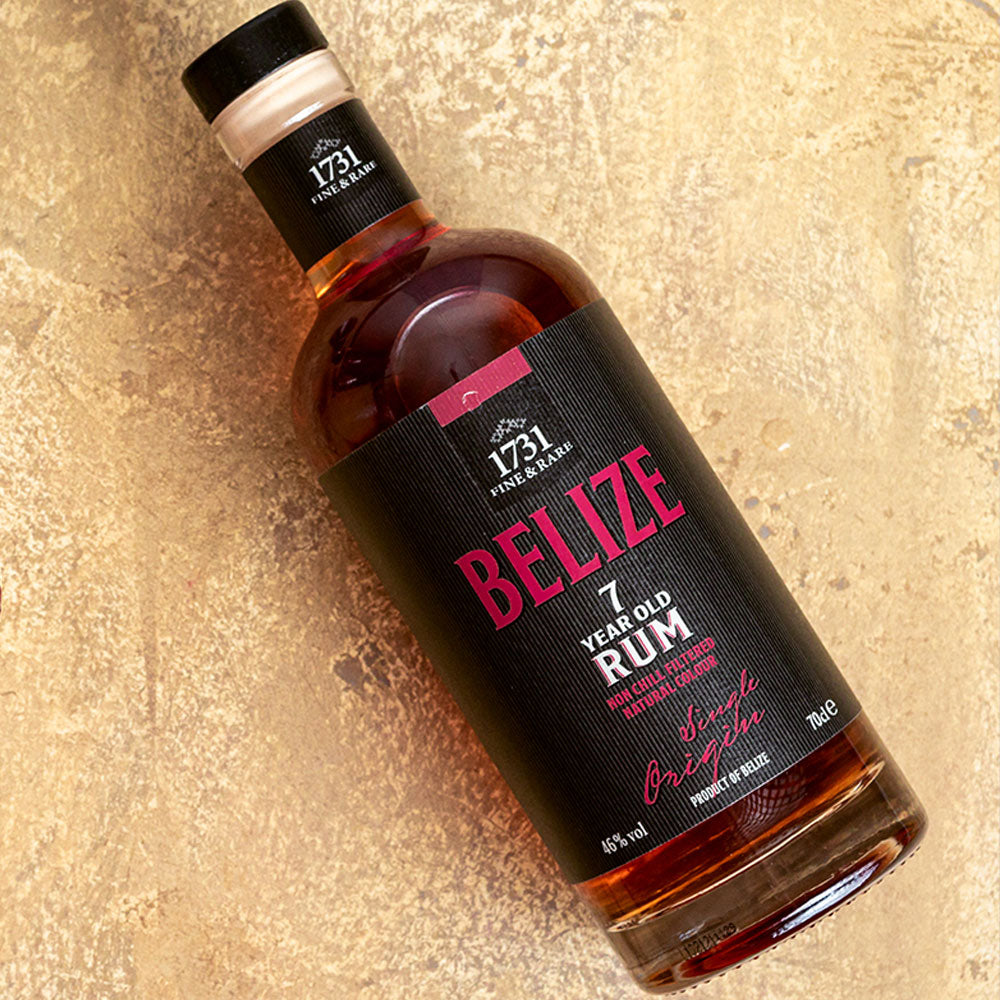 1731 Fine & Rare Belize 7 Year Old - Spiced Rum Box