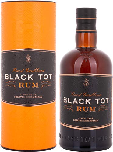 Black Tot Finest Caribbean Blended Rum - Guyana, Barbados, Jamaica, 70cl, 46.2% & Diplomático Reserva Exclusiva Rum, 70 cl, 40 percent