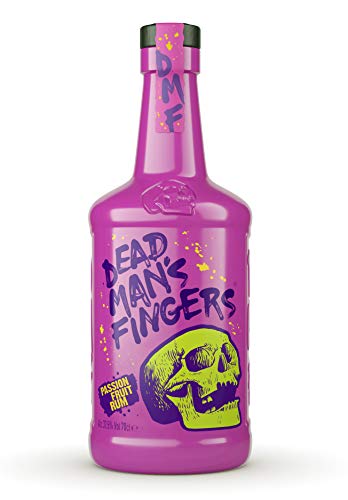 Dead Man's Fingers Passion Fruit Rum, 70 cl (Pack of 1)