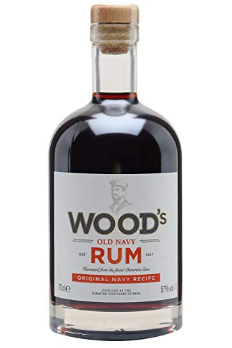 Woods Old Navy Rum, 70 cl - Craft & Spiced Rum Box