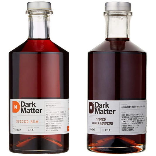 Dark Matter Spiced Rum, 70 cl & Dark Matter Spiced Mocha Liqueur, 50 cl