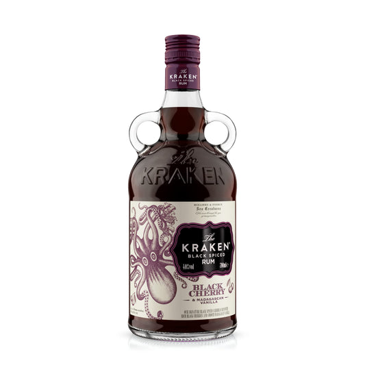 Kraken Black Cherry and Madagascan Vanilla Black Spiced Rum 70cl