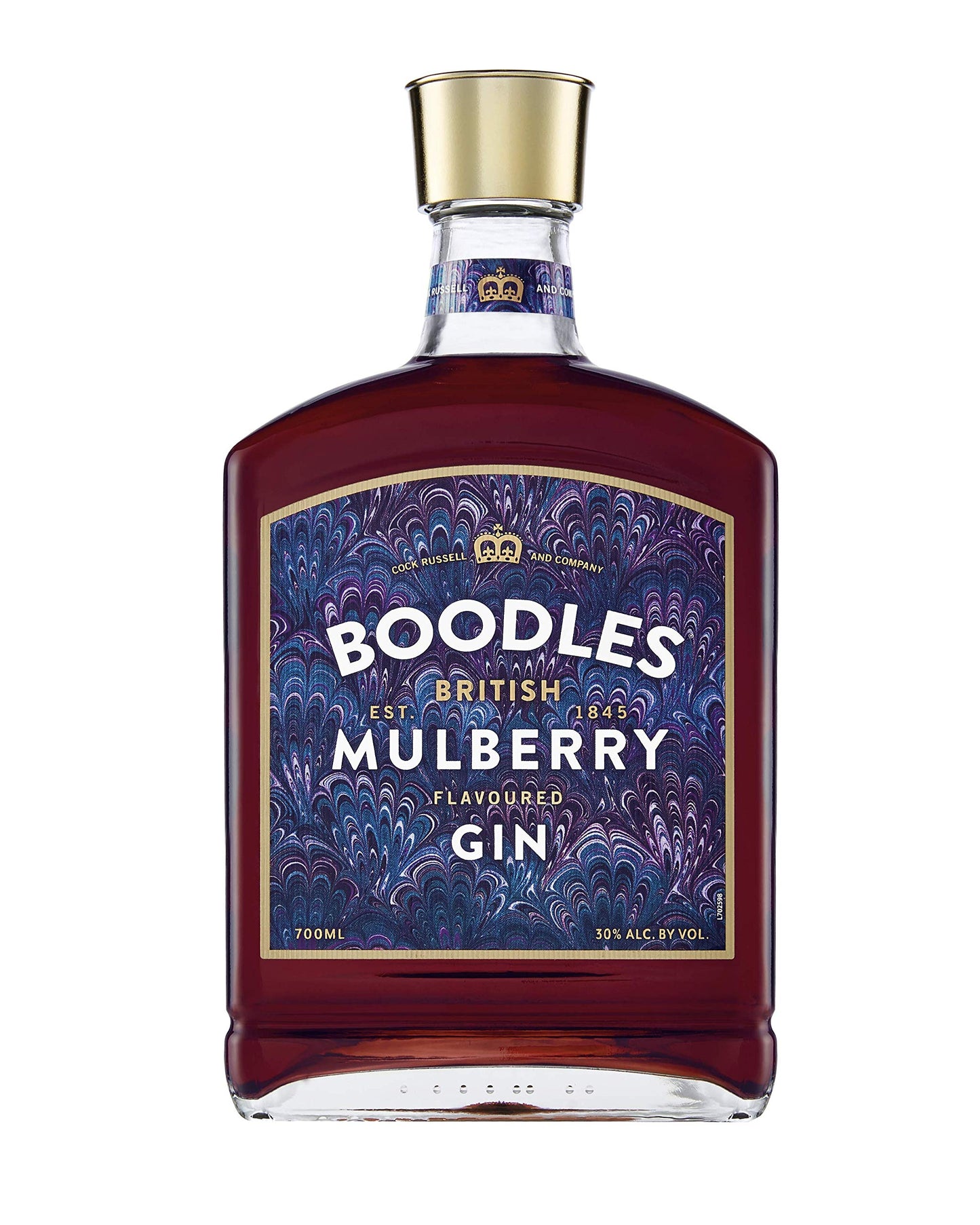 Boodles British Mulberry Flavoured Gin 70 cl & Kraken Black Spiced Rum 1 L